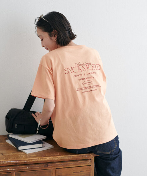 ユニセックス】カラー刺繍ロゴTシャツ（Tシャツ/カットソー
