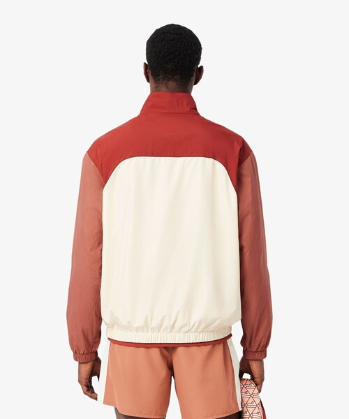 美品LACOSTE アイボリー ナイロンセットアップ gh2910-bmy-fn.