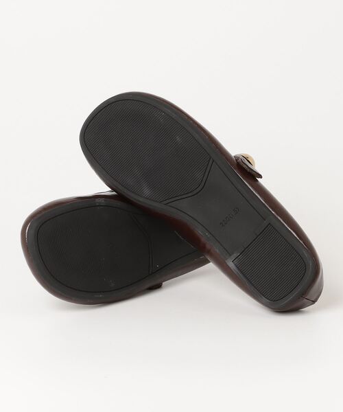 Lunea（ルネア）の「レトロデザインフラットミュールパンプス（パンプス・レディース・ホワイト/ブラウン・23/23.5/24/24.5/25/22.5）」の12枚目の写真