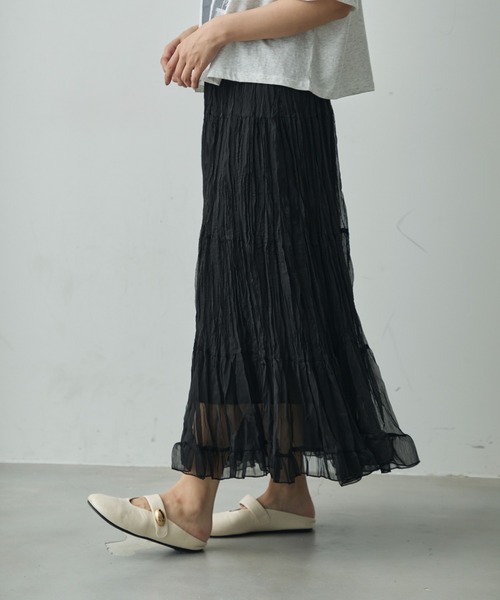 Lunea（ルネア）の「レトロデザインフラットミュールパンプス（パンプス・レディース・ホワイト/ブラウン・23/23.5/24/24.5/25/22.5）」の17枚目の写真