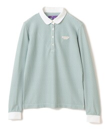 【美品】ビームスゴルフ フルジップ ジャケット 長袖 レディース アイボリー M marie claire sport GOLF マリクレール ゴルフ 中綿ブルゾン