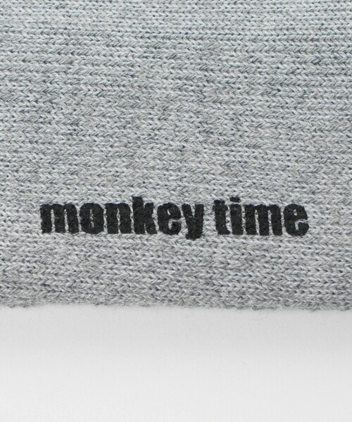MONKEY TIME(モンキータイム)の「ルーズ リブ ソックス(ソックス/靴下・メンズ・グレー系/ホワイト・FREE)」の4枚目の写真