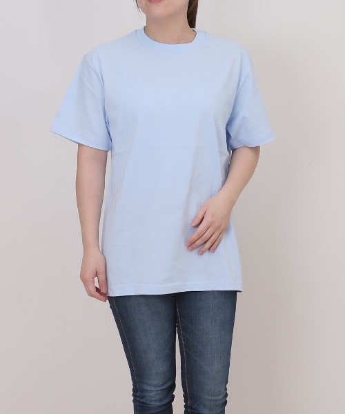 United Athle(ユナイテッドアスレ)の「UnitedAthle ユナイテッドアスレ ヘヴィーウェイトTシャツ(Tシャツ/カットソー・メンズ・ブラック/スカイブルー/ミックスグレー/ネイビー/スミクロ/ホワイト・L/M/S/XL)」の14枚目の写真