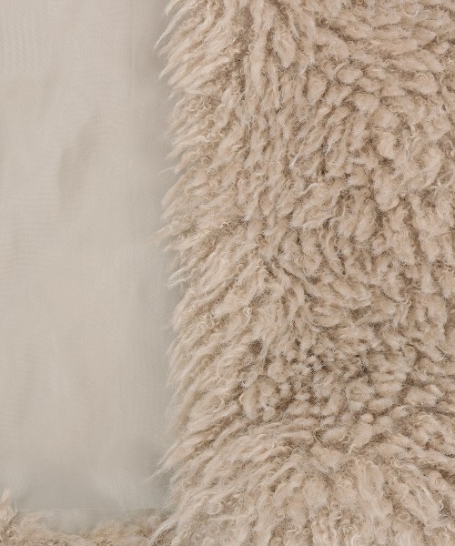 チチカカ（チチカカ）の「プードルファーベスト（ベスト・レディース・ベージュ/グレー/ブルー・FREE）」の17枚目の写真