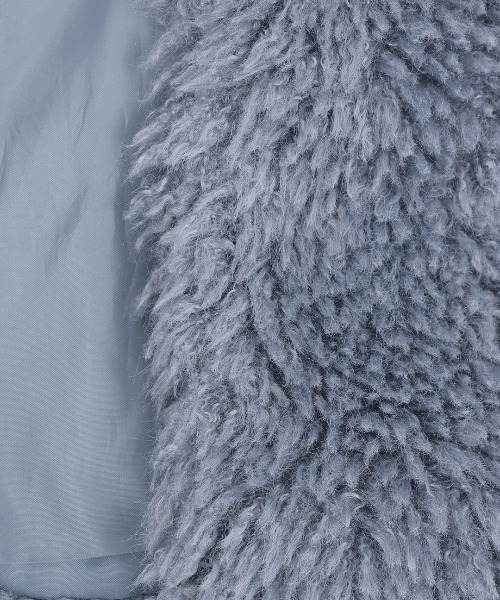 チチカカ（チチカカ）の「プードルファーベスト（ベスト・レディース・ベージュ/グレー/ブルー・FREE）」の18枚目の写真