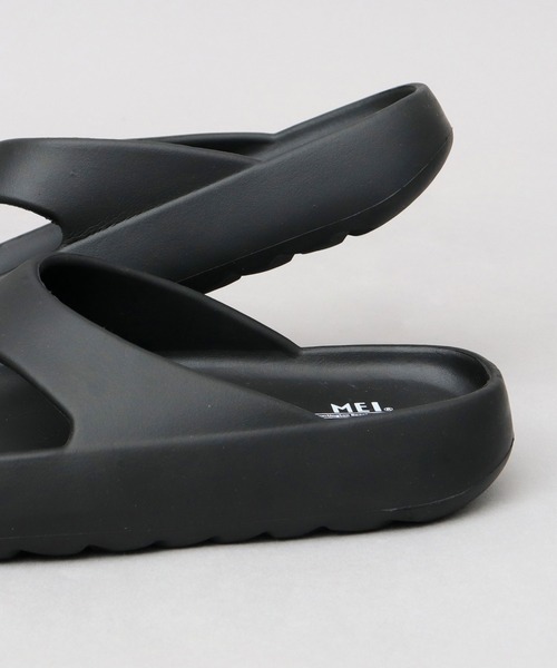 MEI（メイ）の「軽量 厚底 高反発EVAソール トングサンダル（サンダル・メンズ・ブラック・S/M/L）」の6枚目の写真