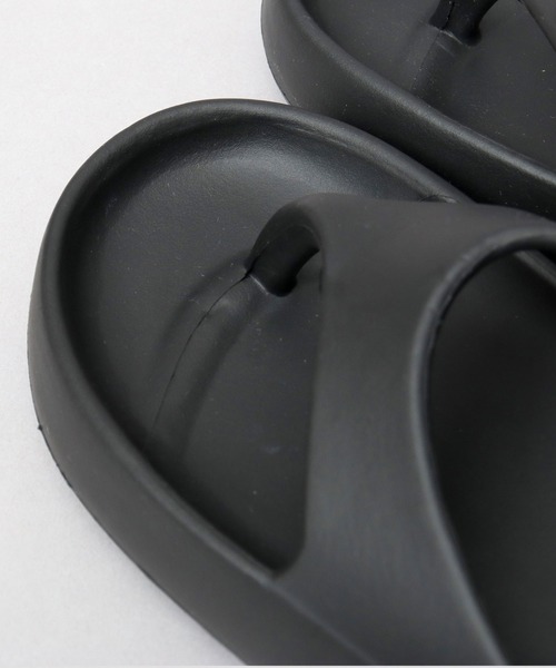 MEI（メイ）の「軽量 厚底 高反発EVAソール トングサンダル（サンダル・メンズ・ブラック・S/M/L）」の7枚目の写真