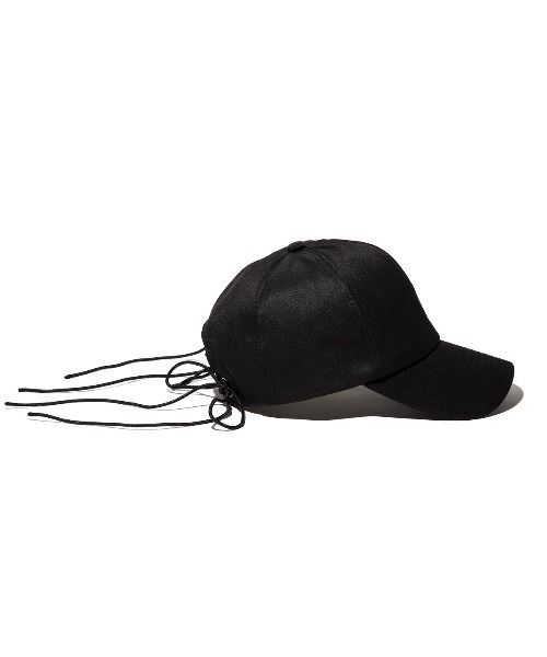 Kinetics(キネティクス)の「Casselini Back Cord Ribbon Cap(キャセリーニ バックコードリボンキャップ)(キャップ・レディース・アイボリー/ブラック・ONE SIZE)」の9枚目の写真