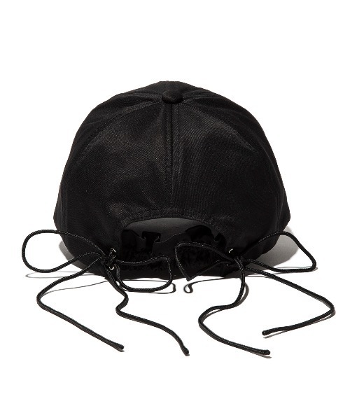 Kinetics(キネティクス)の「Casselini Back Cord Ribbon Cap(キャセリーニ バックコードリボンキャップ)(キャップ・レディース・アイボリー/ブラック・ONE SIZE)」の10枚目の写真