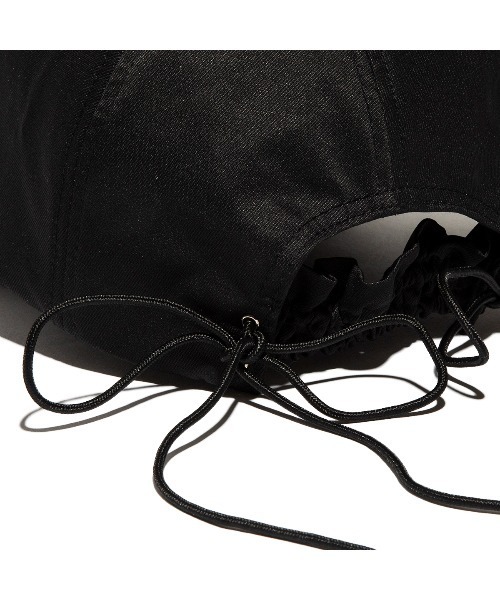 Kinetics(キネティクス)の「Casselini Back Cord Ribbon Cap(キャセリーニ バックコードリボンキャップ)(キャップ・レディース・アイボリー/ブラック・ONE SIZE)」の11枚目の写真