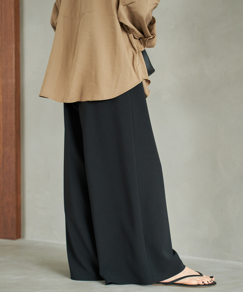 Plage プラージュ スラックス パンツ カジュアルスラックス 定価2.5万程 追加》Dry Twill Relax パンツ（スラックス）｜Plage