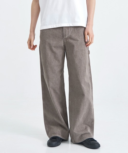 marka（マーカ）の「【MARKA/マーカ】WIDE PAINTER PANTS（デニムパンツ・メンズ・ブラウン/ベージュ/ブラック・1/2）」の3枚目の写真