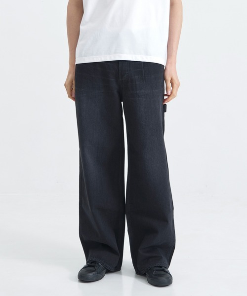 marka（マーカ）の「【MARKA/マーカ】WIDE PAINTER PANTS（デニムパンツ・メンズ・ブラウン/ベージュ/ブラック・1/2）」の2枚目の写真