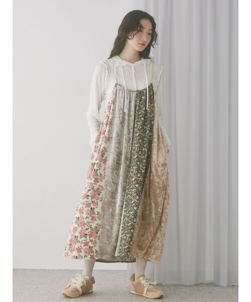 merry jenny（メリージェニー）の「switchレイヤードキャミワンピース（ワンピース・レディース・ピンク/ブラウン・FREE）」の22枚目の写真