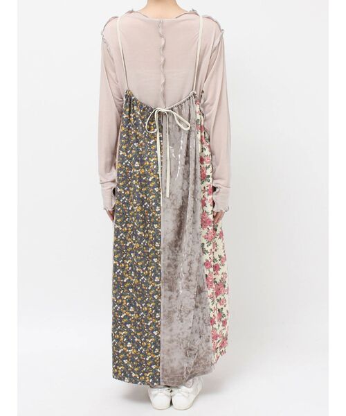 merry jenny（メリージェニー）の「switchレイヤードキャミワンピース（ワンピース・レディース・ピンク/ブラウン・FREE）」の10枚目の写真