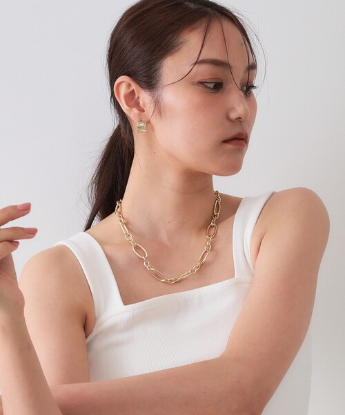 OPAQUE.CLIP（オペークドットクリップ）の「チェーンネックレス（ネックレス・レディース・ゴールド/シルバー・00）」の9枚目の写真