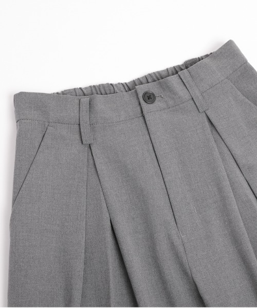 らら（まとめ買い大幅値下）ページ セール】センタータックワイドスラックスパンツ（その他パンツ