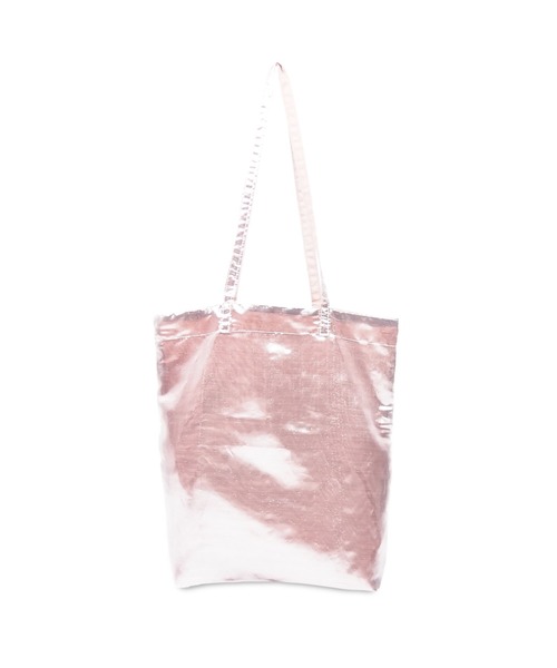 Casselini(キャセリーニ)の「Casselini(キャセリーニ)メタリックフォトトート(トートバッグ・レディース・ミント/ピンク/シルバー/ブラック・FREE)」の6枚目の写真