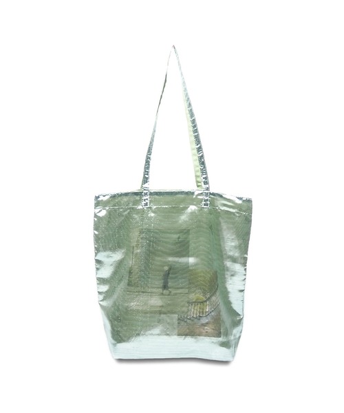 Casselini(キャセリーニ)の「Casselini(キャセリーニ)メタリックフォトトート(トートバッグ・レディース・ミント/ピンク/シルバー/ブラック・FREE)」の18枚目の写真