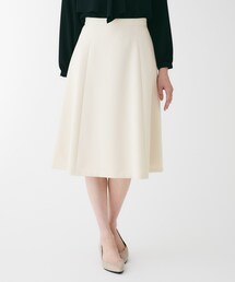 セール】キュプラ混ストライプフレアスカート（スカート）｜UNTITLED