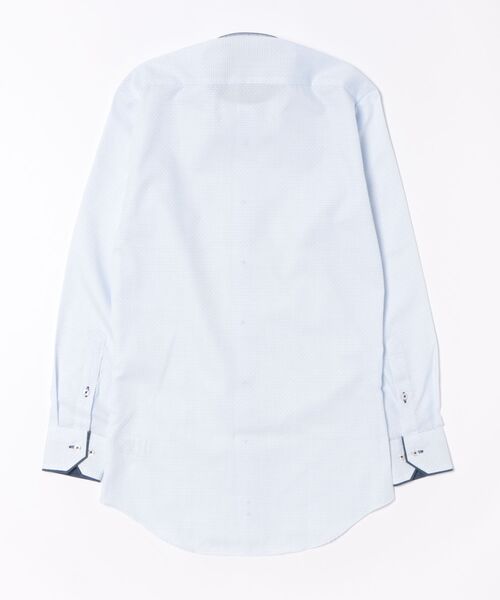 TOKYO SHIRTS(トウキョウシャツ)の「【超形態安定】 形態安定ノンアイロン ボタンダウン 長袖ビジネスワイシャツ(ビジネスシャツ・メンズ・ブルー・首回り43cm-裄丈86cm/首回り43cm-裄丈82cm/首回り42cm-裄丈86cm/首回り42cm-裄丈82cm/首回り41cm-裄丈86cm/首回り41cm-裄丈82cm/首回り39cm-裄丈84cm/首回り39cm-裄丈80cm/首回り37cm-裄丈84cm/首回り37cm-裄丈80cm)」の7枚目の写真