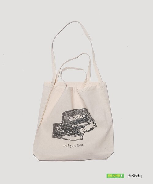 BEAMS T(ビームスティー)の「Shohei Ochiai / TOTE BAG(トートバッグ・メンズ・ナチュラル・ONE SIZE)」の1枚目の写真