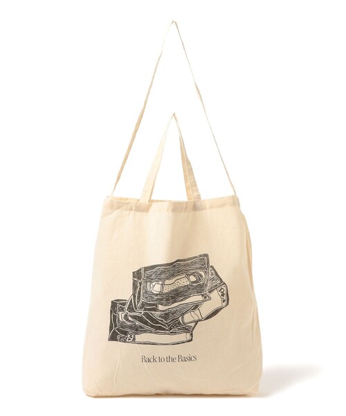 BEAMS T(ビームスティー)の「Shohei Ochiai / TOTE BAG(トートバッグ・メンズ・ナチュラル・ONE SIZE)」の5枚目の写真