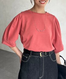 Chez toi | パフ5分袖スウェット(Tシャツ/カットソー)