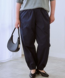 SMILE LAND | 大きいサイズ デザインカーゴパンツ（ゆったりヒップ）(カーゴパンツ)