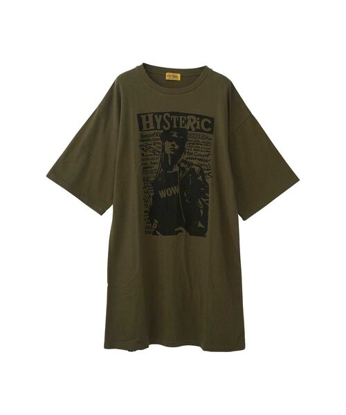ヒステリックグラマー　Tシャツ ワンピース HYSTERIC GLAMOUR ヒステリックグラマー ワンピース Tシャツ