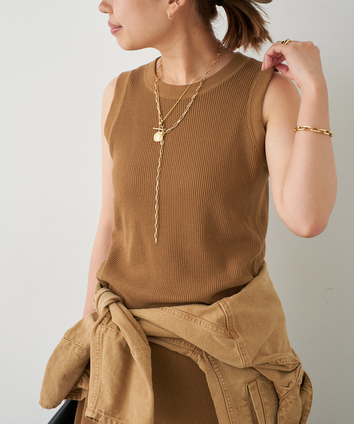 Deuxieme Classe（ドゥーズィエムクラス）の「thermal フレアワンピ―ス（ワンピース・レディース・キャメル・FREE）」の5枚目の写真