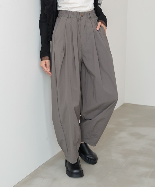 Bab(バブ)の「【S・Mサイズ展開】リラックスバルーンパンツ(その他パンツ・レディース・チャコールグレー/ブラック/グレイッシュベージュ・S/M)」の1枚目の写真