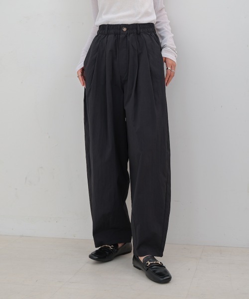 Bab(バブ)の「【S・Mサイズ展開】リラックスバルーンパンツ(その他パンツ・レディース・チャコールグレー/ブラック/グレイッシュベージュ・S/M)」の2枚目の写真