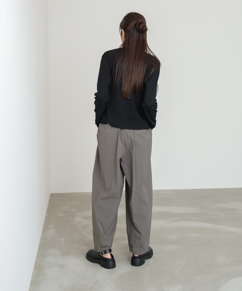 Bab(バブ)の「【S・Mサイズ展開】リラックスバルーンパンツ(その他パンツ・レディース・チャコールグレー/ブラック/グレイッシュベージュ・S/M)」の18枚目の写真