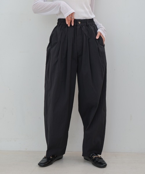 Bab(バブ)の「【S・Mサイズ展開】リラックスバルーンパンツ(その他パンツ・レディース・チャコールグレー/ブラック/グレイッシュベージュ・S/M)」の4枚目の写真