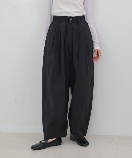 Bab(バブ)の「【S・Mサイズ展開】リラックスバルーンパンツ(その他パンツ・レディース・チャコールグレー/ブラック/グレイッシュベージュ・S/M)」の6枚目の写真