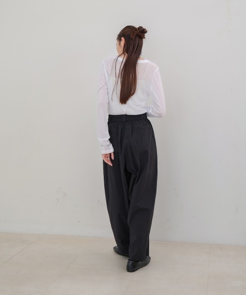 Bab(バブ)の「【S・Mサイズ展開】リラックスバルーンパンツ(その他パンツ・レディース・チャコールグレー/ブラック/グレイッシュベージュ・S/M)」の10枚目の写真