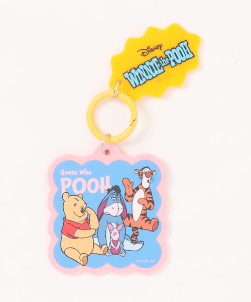 Disney 】 カラーアクリルキーホルダー プー 25S7（キーホルダー