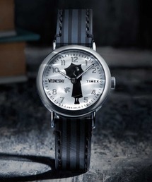 TIMEX（タイメックス）の「TIMEX/タイメックス TIMEX × ウェンズデー 腕時計 TX-TW2Y19400 ユニセックス（アナログ腕時計）」