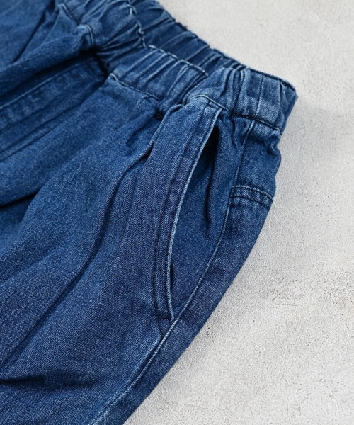 MARKEY'S（マーキーズ）の「[再入荷]リボンいっぱいデニムバレルパンツ（デニムパンツ・キッズ・ブルー/ブラック・80/90/95/100/110/120/130/140/150）」の18枚目の写真