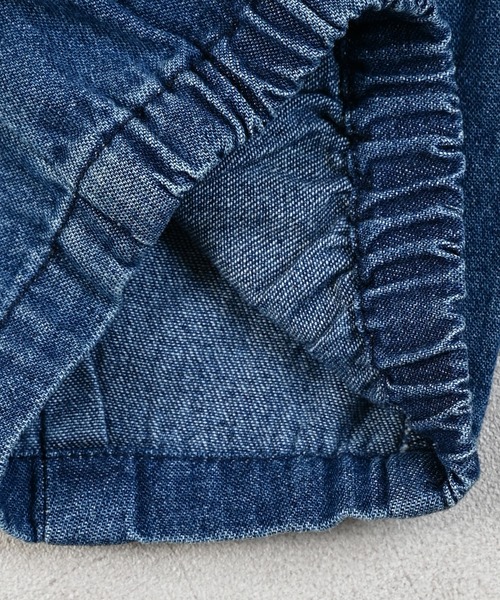 MARKEY'S（マーキーズ）の「[再入荷]リボンいっぱいデニムバレルパンツ（デニムパンツ・キッズ・ブルー/ブラック・80/90/95/100/110/120/130/140/150）」の20枚目の写真