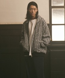 CINOH（チノ）の「ツイードオープンフーディ（その他アウター）」