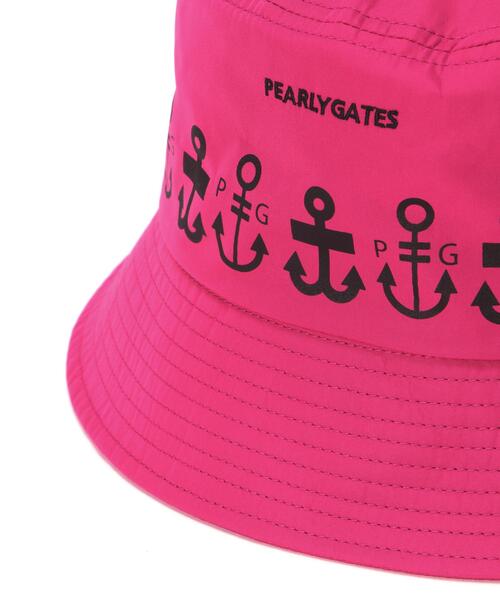 PEARLY GATES】ロゴアンカー柄ハット (UNISEX)