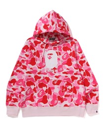 APE パーカー ピンク アベイシングエイプ A BATHING APE 美品 スウェット ジップ