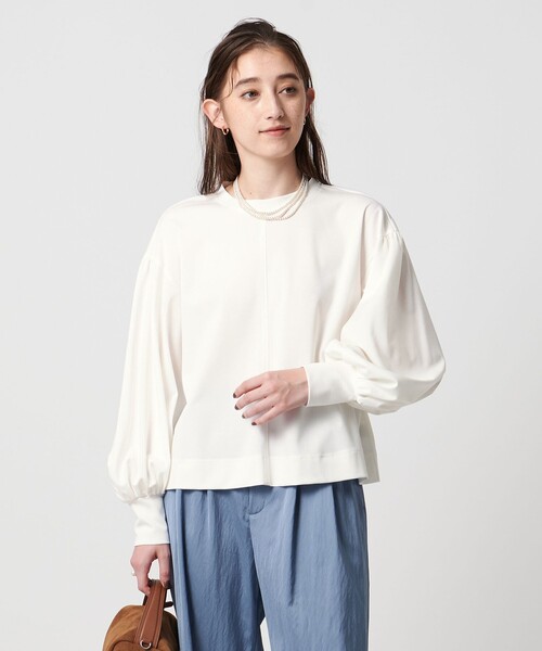 ポンチ バルーンスリーブ カットソー ‐ウォッシャブル‐（Tシャツ