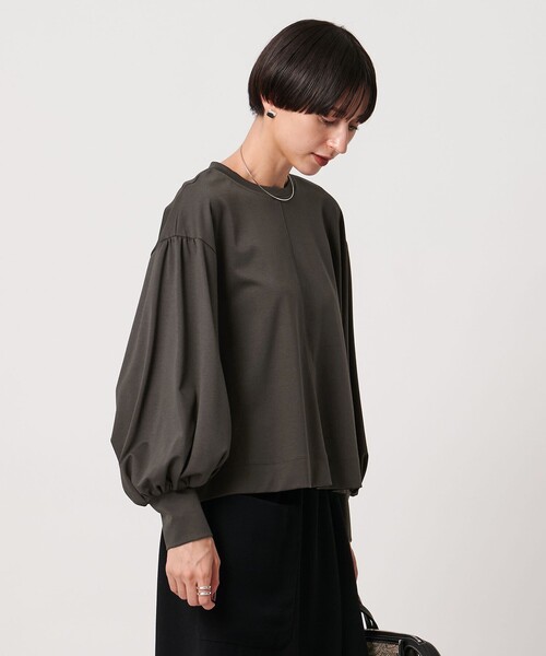 ユナイテッドアローズ UNITED ARROWS 黒 バルーンスリーブ UNITED ARROWS｜ポンチ バルーンスリーブ カットソー | Rakuten