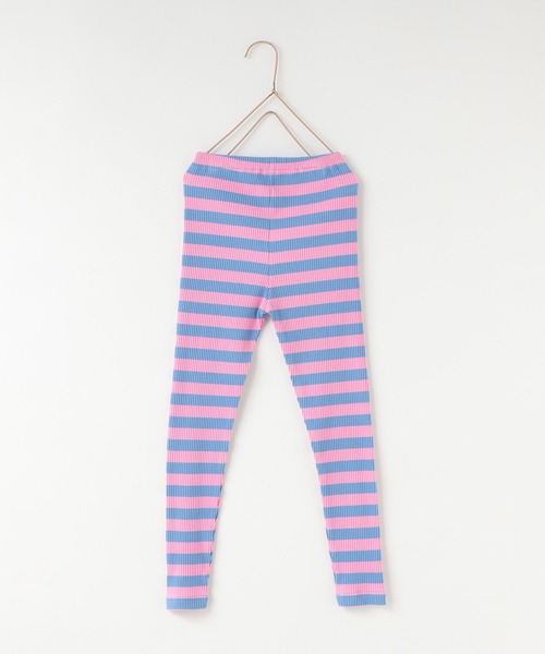 LOWRYS FARM（ローリーズファーム）の「ボーダーリブレギンス　 581346（レギンス/スパッツ・キッズ・レッド系/マルチ/イエロー×グレー/グレー系/ネイビー系/ネイビー/ブルー系/ピンク系/オレンジ系/ブラック×ホワイト/ブルー系その他3/ブラック系その他/ピンク系その他2/グリーン系その他2・100cm/110cm/120cm/130cm）」の18枚目の写真