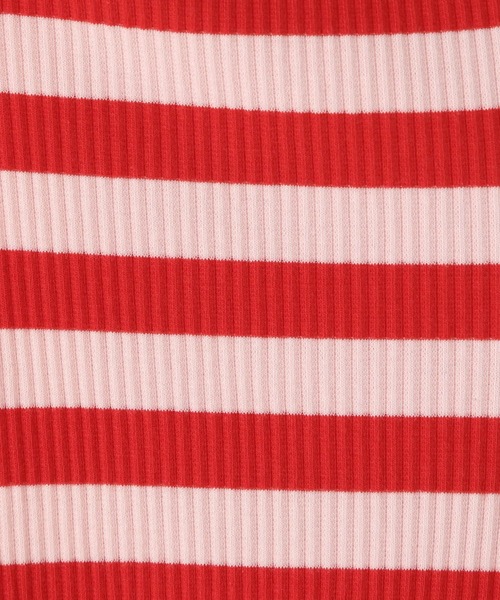 LOWRYS FARM（ローリーズファーム）の「ボーダーリブレギンス　 581346（レギンス/スパッツ・キッズ・レッド系/マルチ/イエロー×グレー/グレー系/ネイビー系/ネイビー/ブルー系/ピンク系/オレンジ系/ブラック×ホワイト/ブルー系その他3/ブラック系その他/ピンク系その他2/グリーン系その他2・100cm/110cm/120cm/130cm）」の20枚目の写真