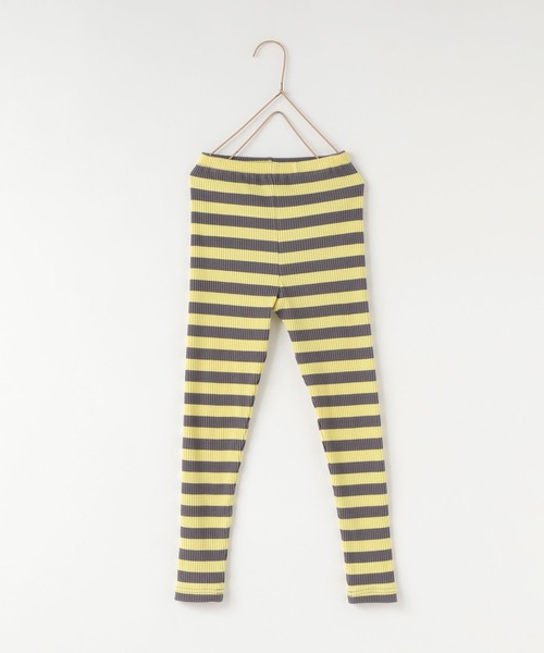 LOWRYS FARM（ローリーズファーム）の「ボーダーリブレギンス　 581346（レギンス/スパッツ・キッズ・レッド系/マルチ/イエロー×グレー/グレー系/ネイビー系/ネイビー/ブルー系/ピンク系/オレンジ系/ブラック×ホワイト/ブルー系その他3/ブラック系その他/ピンク系その他2/グリーン系その他2・100cm/110cm/120cm/130cm）」の21枚目の写真