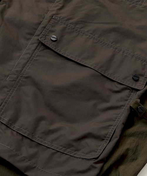 meanswhile(ミーンズワイル)の「Detachable Game Suck Hunting JKT(その他アウター・メンズ・ブラック/ブラウン系・3(L)/2(M))」の8枚目の写真